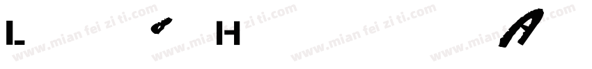 Lettown Hills italic字体转换